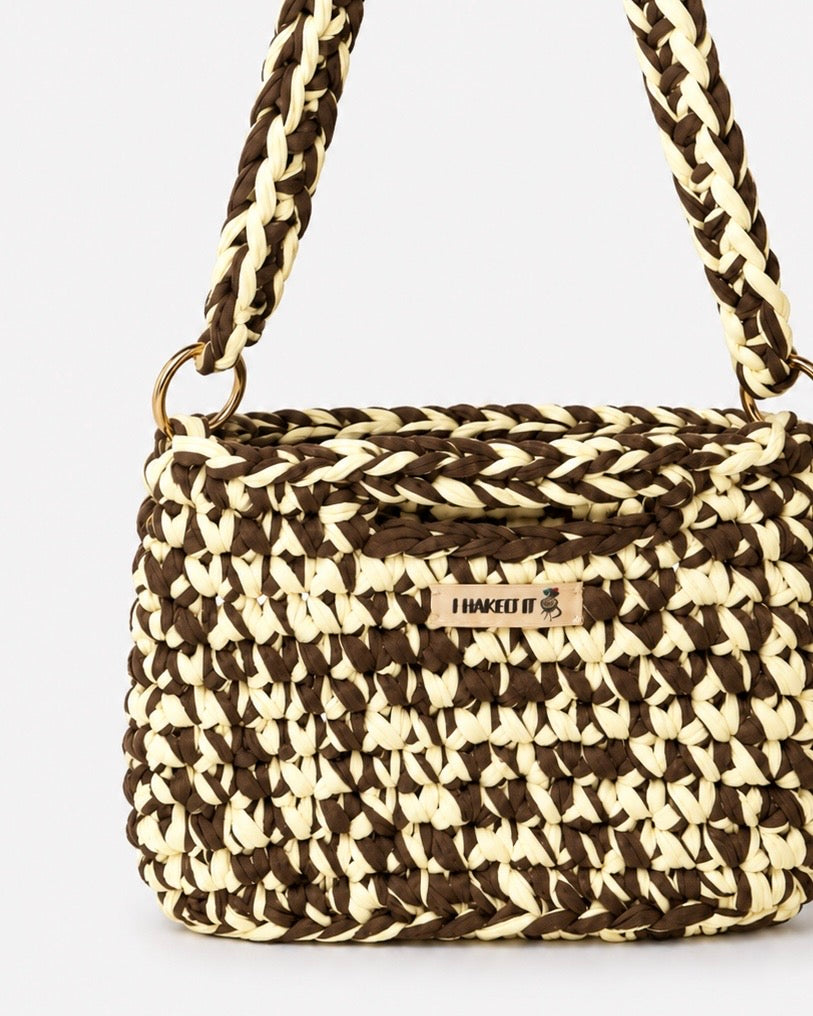 Häkeltasche Cocoa Swirl