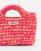 Häkeltasche Pink Sorbet
